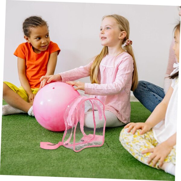 Vaguelly Transparenter Rucksack für Puppen aus widerstandsfähigem PVC 25x30x10 cm für die Reise