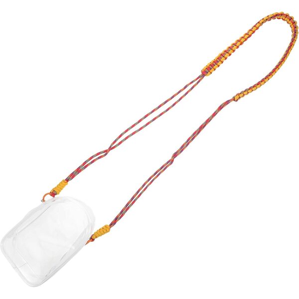 WOONEKY Borsa Trasparente da Viaggio per Bambole con Tracolla e Organizer in PVC Resistente