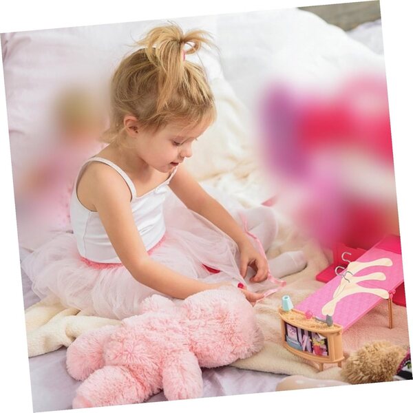 20 Holzbügel für BJD-Puppen 12 cm – Mini-Kleiderbügel für Bastelarbeiten