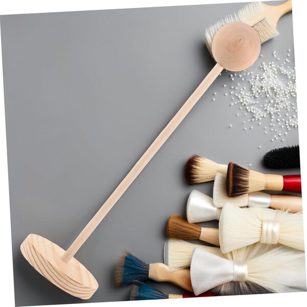Figurenhalter und Perückenständer aus Holz – moderner Puppen-Organizer