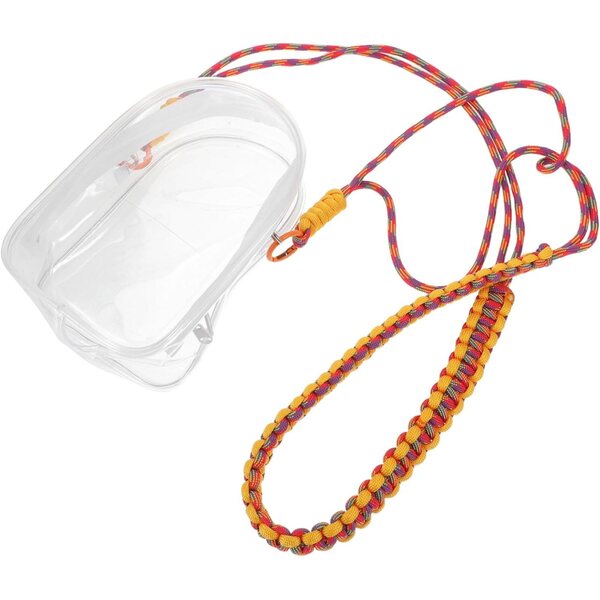 BESPORTBLE Borsa Trasparente per Bambole con Tracolla Resistente e Organizer Collezionabili