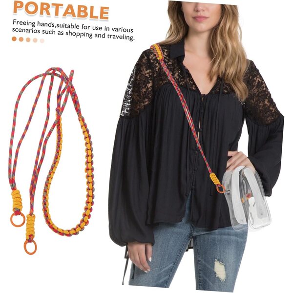 BESPORTBLE Borsa Trasparente per Bambole con Tracolla Resistente e Organizer Collezionabili