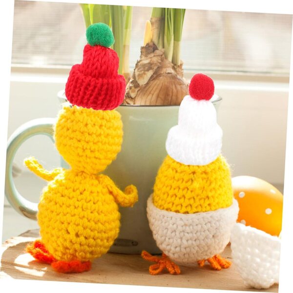 12 Pezzi Mini Cappelli e Sciarpe Natalizi in Maglia per Decorazioni e Pupazzi Invernali