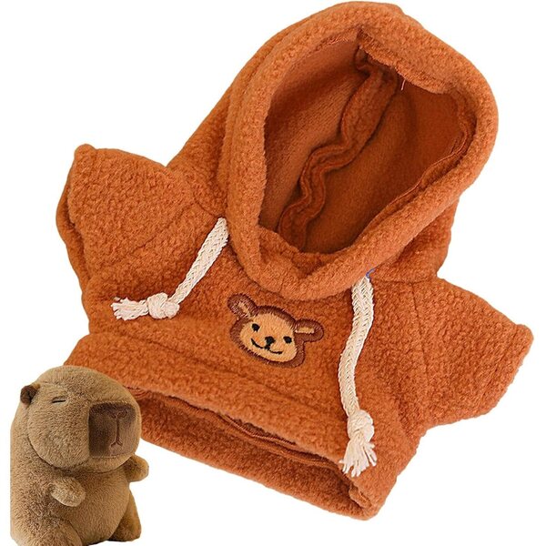 Capybara-Kleid für Plüsch 8-10 cm aus Polyester: Weiches und widerstandsfähiges Kostüm