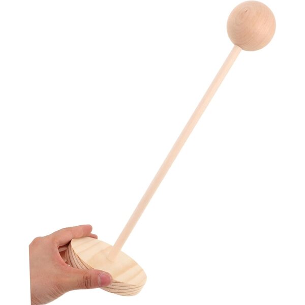 YARNOW Figurenhalterständer für Puppenperücken, elegantes und robustes Design, 36 x 10 x 10 cm