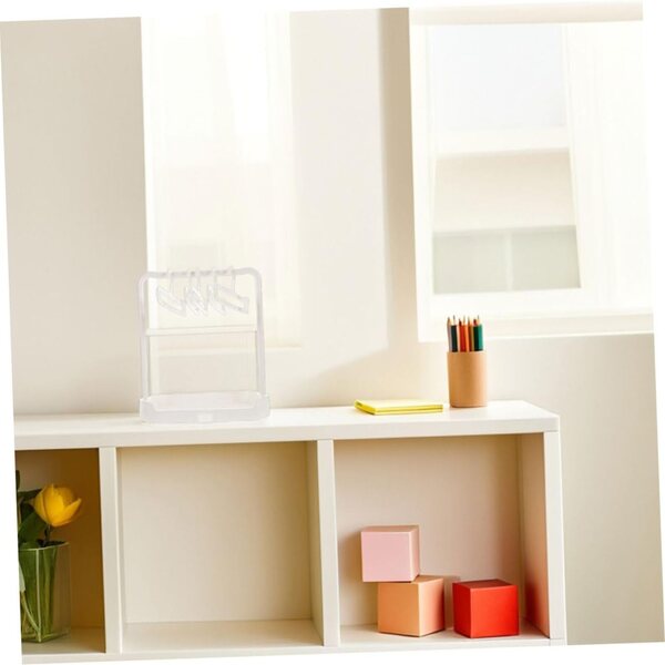 Set mit 6 HEALSOPTHY-Puppenkleiderbügeln, tragbarer Ständer für Kleidung und Trocknen