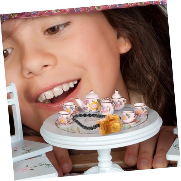 60 Mini Macchine Fotografiche per Case delle Bambole - Accessori Vintage in Plastica