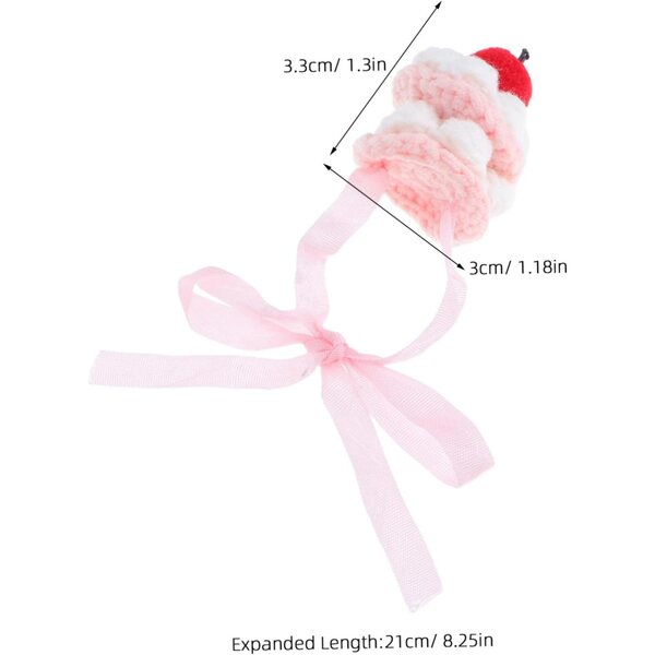 Handgefertigte Mini-Häkelmütze für Puppen und Stofftiere 10-17 cm