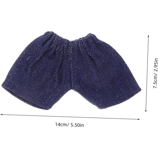 UPKOCH 5 Pantaloncini Corti in Cotone Morbido per Bambole e Peluche Colorati