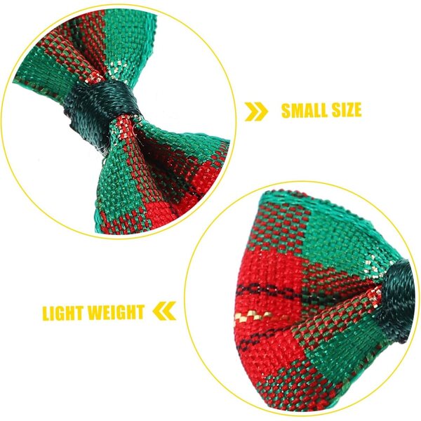 BESPORTBLE 30 Mini Fiocchi Decorativi per Bambole e Artigianato Creativo Fatti a Mano