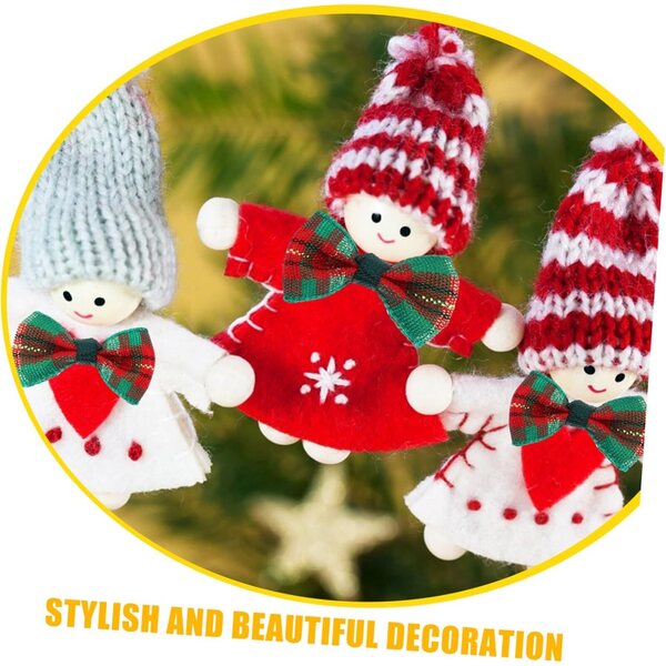 BESPORTBLE 30 Mini Fiocchi Decorativi per Bambole e Artigianato Creativo Fatti a Mano
