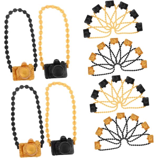60 Mini Fotocamere Vintage per Bambole - Accessori Giocattolo per Case e Giochi Creativi