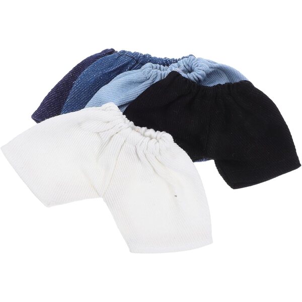 PartyKindom 5 elastische Shorts für 20 cm große Puppen, weicher Stoff, verschiedene Farben