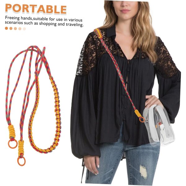 Beaupretty Borsa Trasparente per Bambole con Tracolla Organizer Viaggio Resistente