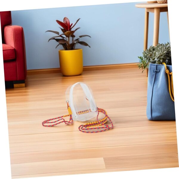 Beaupretty Borsa Trasparente per Bambole con Tracolla Organizer Viaggio Resistente