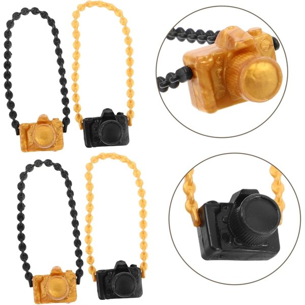BESPORTBLE 60 Mini Fotocamere Giocattolo Vintage per Bambole e Decorazioni Casa