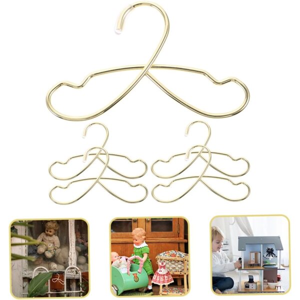 BESPORTBLE Grucce Miniature per Bambole 5 pezzi in Ferro Realistico 12x7,5 cm