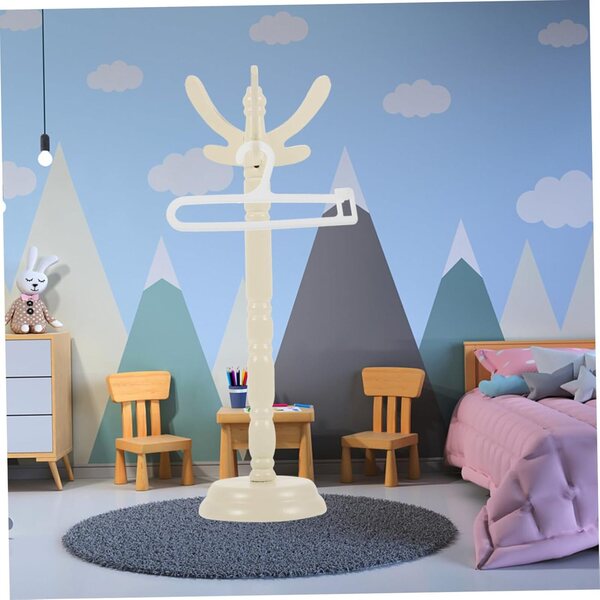 Didiseaon 10pz Mini Appendini in Plastica per Bambole BJD e Cotone, Bianchi