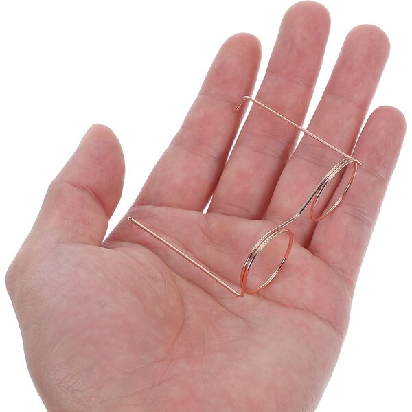 ERINGOGO 20 Occhiali Miniatura in Metallo per Case delle Bambole e Accessori Vintage