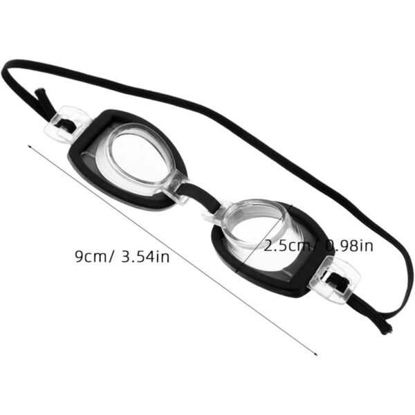 ERINGOGO 4 Mini-Schwimmbrillen für Puppen, realistisches und leichtes Zubehör