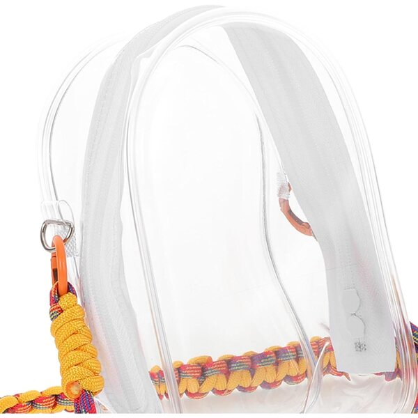 Borsa Trasparente per Bambole con Tracolla, Organizer Portatile e Custodia da Viaggio