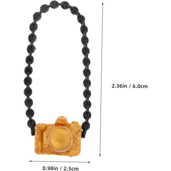 KOMBIUDA 60 Stück Miniatur-Vintage-Kamera für Puppenhäuser und Dekorationen