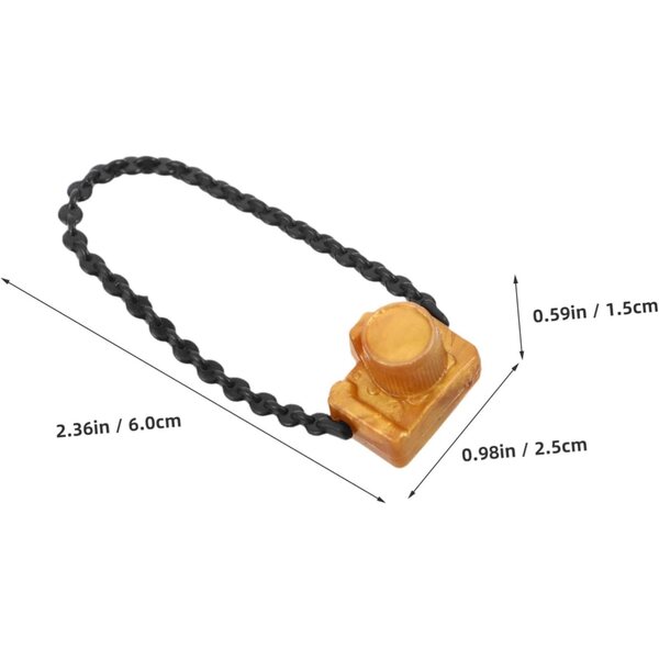 60 Stück Mini-Kameraspielzeug für Puppen | Puppenhaus-Deko-Accessoires