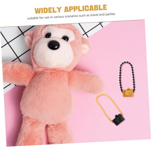 60 Stück Mini-Kameraspielzeug für Puppen | Puppenhaus-Deko-Accessoires