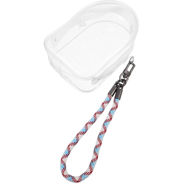 Borsa Trasparente per Bambole con Cerniera e Tracolla - Organizer PVC Resistente