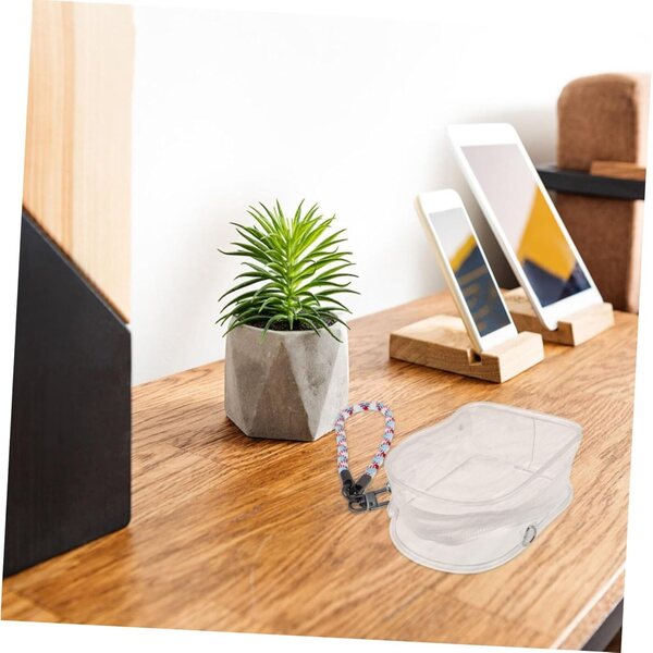 Borsa Trasparente per Bambole con Cerniera e Tracolla - Organizer PVC Resistente
