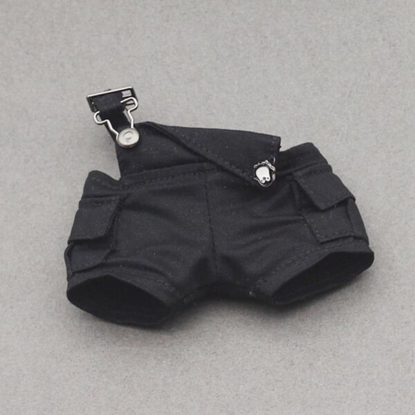 Anime-Overalls für Puppen mit verstellbaren Schultergurten aus waschbarem Polyester, 11 Farben