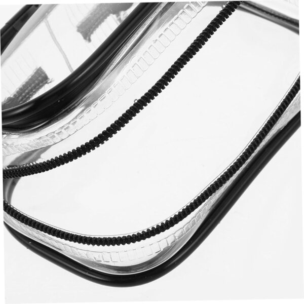 KOMBIUDA Borsa Trasparente in PVC per Bambole e Peluche - Custodia Resistente e Portatile
