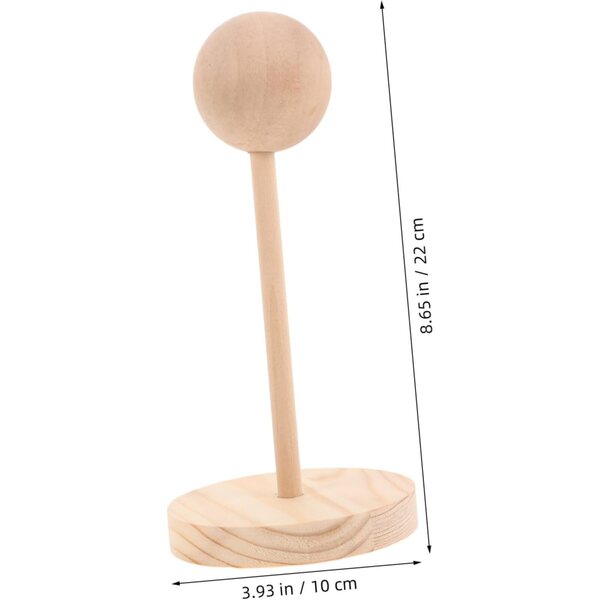 Puppen-Perückenständer aus Holz – SOPOTUTU Robuster und raffinierter Organizer