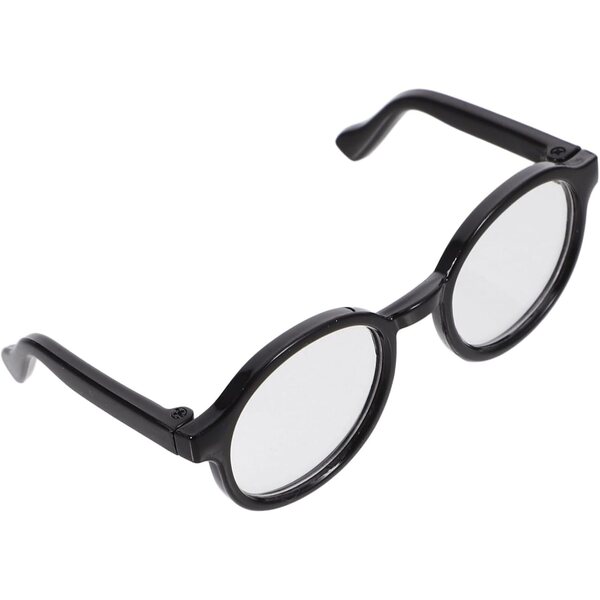 KOMBIUDA Occhiali Rotondi per Bambole 20 cm - Accessori Miniature e Decorazioni Fai da Te