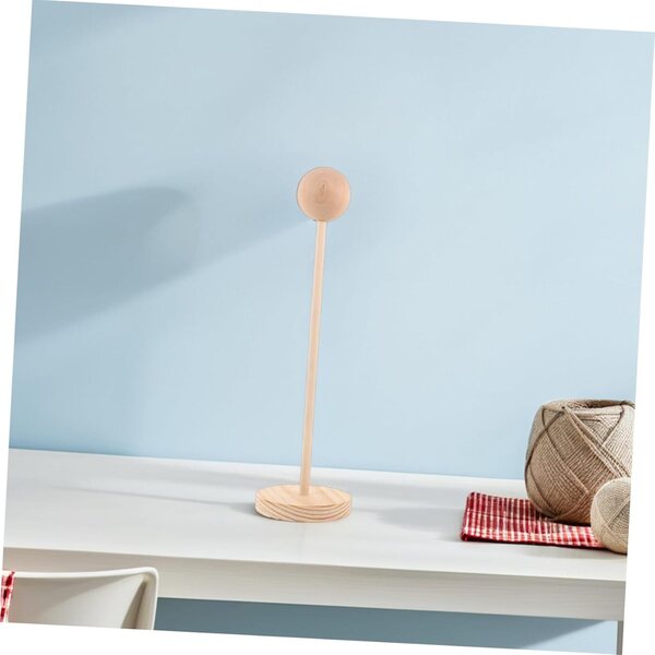 iplusmile Supporto in Legno per Parrucche Bambole e Cappelli Design Moderno e Robusto