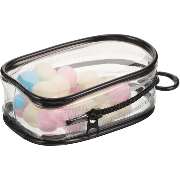 BESPORTBLE Borsa Trasparente per Bambole con Gancio e Custodia Protettiva in Plastica