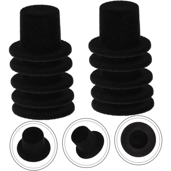 ORFOFE 15 Mini Cappelli in Resina per Bambole e Decorazioni Fai-da-Te