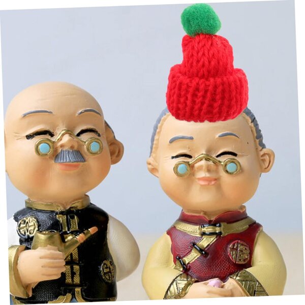 12 Mini Cappelli e Sciarpe Natalizie in Maglia per Bambole e Decorazioni Fai da Te