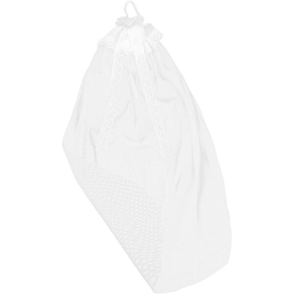Fascinator bianco da sposa per bambole, accessorio elegante per matrimoni e feste