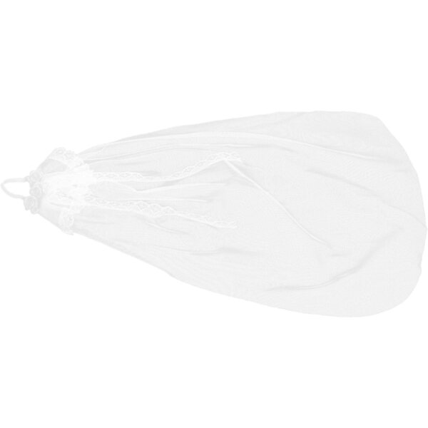 ORFOFE Tiara Nuziale Bianco Handmade in Tulle per Bambole Accessorio Sposa Elegante