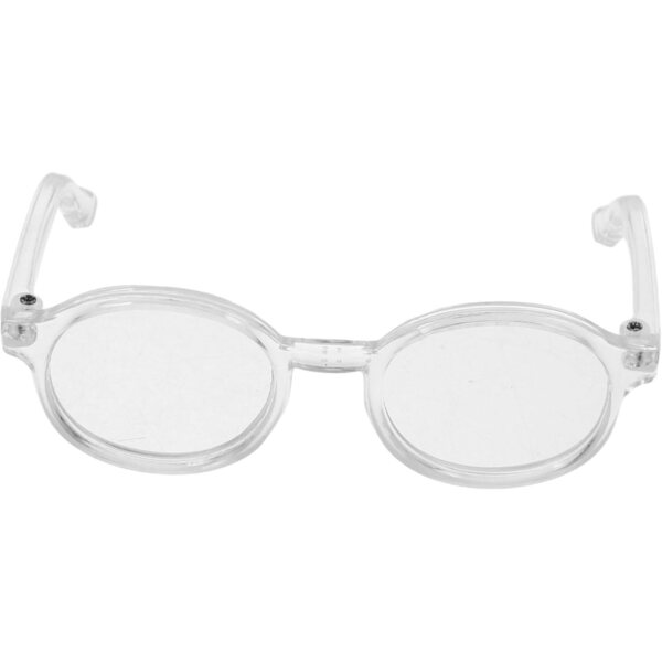BESPORTBLE Occhiali miniatura trasparenti per bambole 20 cm, accessorio versatile e design unico