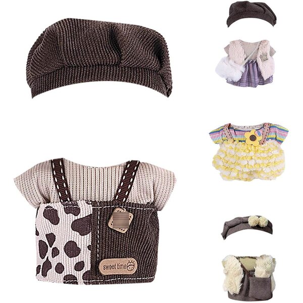 30,5-cm-Puppenkleidungsset aus weichem Stoff, handgefertigtes Design