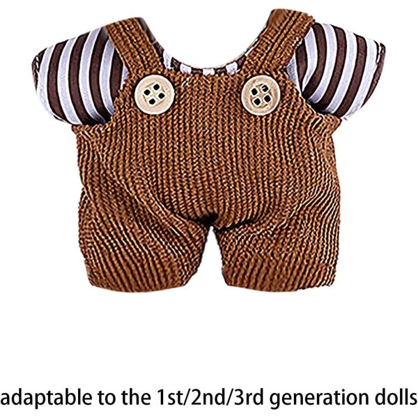 Modisches Kleidungsset für 30,5-cm-Puppen mit Zubehör, weichem Stoff und handgefertigtem Design