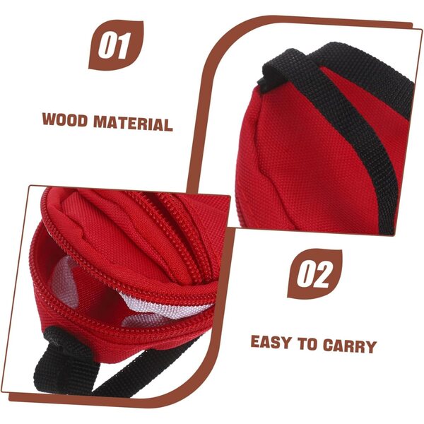 BESPORTBLE 6pz Mini Zaini per Bambole con Cerniera Funzionante - Colorati e Resistenti