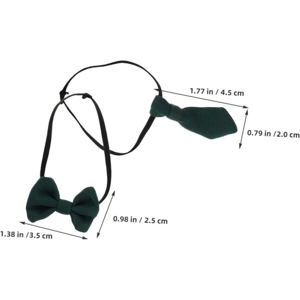Toyvian 4 dekorative Mini-Baumwollbänder für Puppenkleidung und Wohnaccessoires