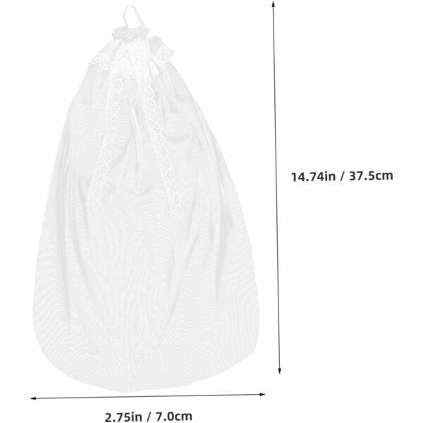 Copricapo da Sposa in Pizzo per Bambole - Leggero e Dettagliato per Matrimoni e Foto