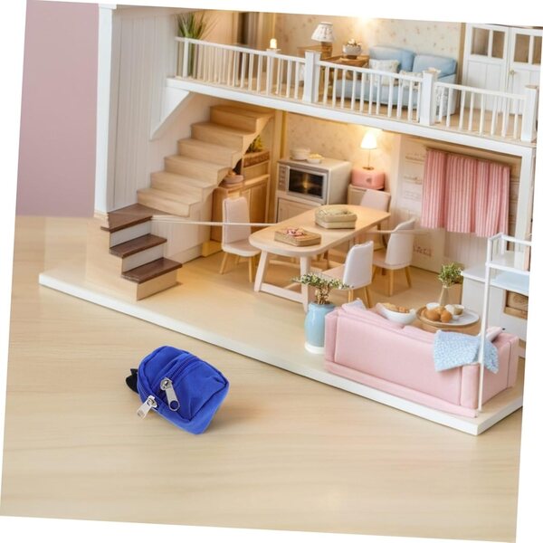 10 farbenfrohe und widerstandsfähige Mini-Rucksäcke mit Reißverschluss für Kinderspiele und Zubehör