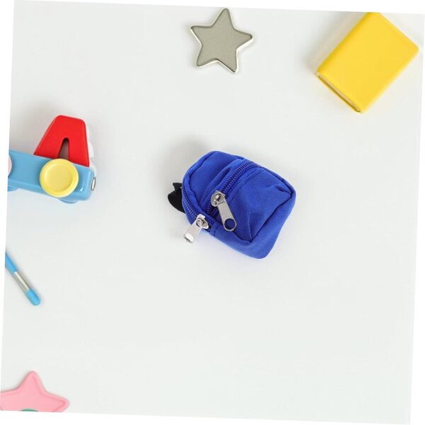 10 Mini Zainetti Scolastici con Cerniera per Bambini - Leggeri, Resistenti e Colorati