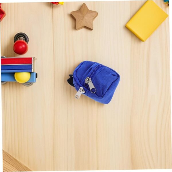10 Mini Zainetti Scolastici con Cerniera per Bambini - Leggeri, Resistenti e Colorati