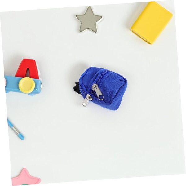Set 10 Mini Zaini con Cerniera per Bambine - Accessori Resistenti e Compatti per Gioco di Ruolo